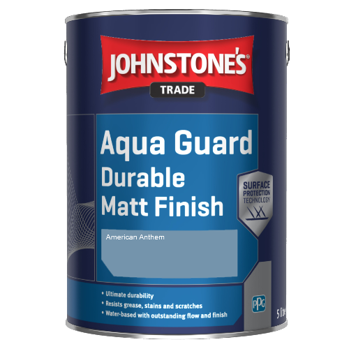 Johnstone's Aqua Guard Durable Matt Finish - American Anthem - 1ltr