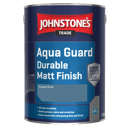 Johnstone's Aqua Guard Durable Matt Finish - Forest River - 1ltr