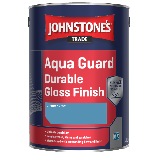 Johnstone's Aqua Guard Durable Gloss Finish - Atlantic Swell - 5ltr