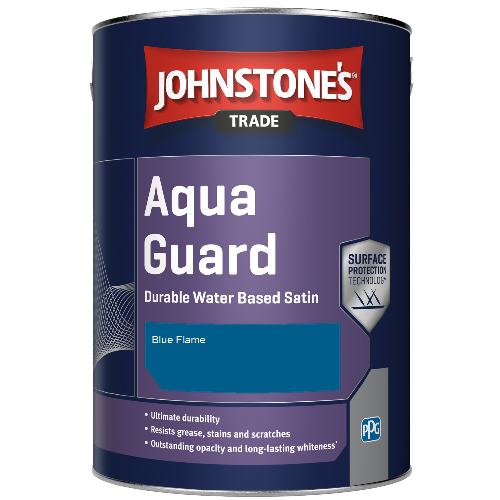 Aqua Guard Durable Water Based Satin - Blue Flame - 1ltr