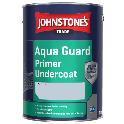 Aqua Guard Primer Undercoat - Cold Iron - 1ltr