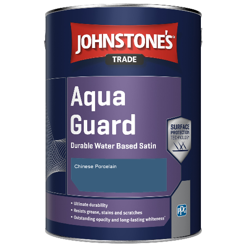 Aqua Guard Durable Water Based Satin - Chinese Porcelain - 1ltr