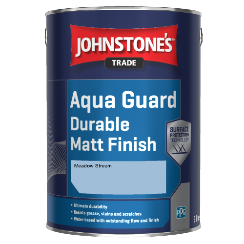 Johnstone's Aqua Guard Durable Matt Finish - Meadow Stream - 1ltr