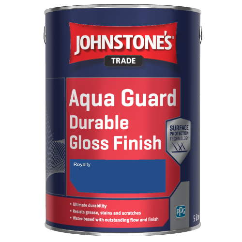 Johnstone's Aqua Guard Durable Gloss Finish - Royalty - 5ltr