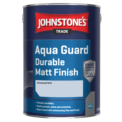 Johnstone's Aqua Guard Durable Matt Finish - Stratosphere - 1ltr