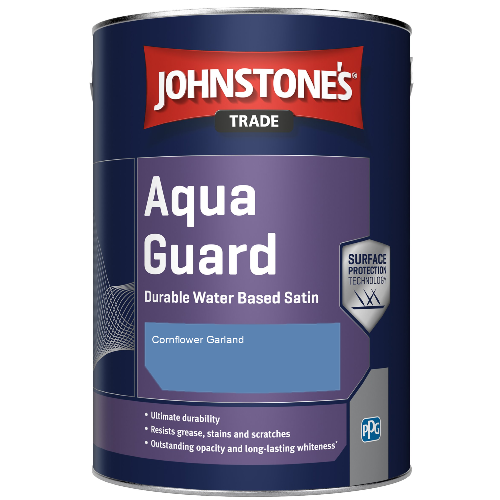 Aqua Guard Durable Water Based Satin - Cornflower Garland - 1ltr