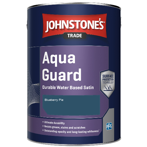 Aqua Guard Durable Water Based Satin - Blueberry Pie - 2.5ltr