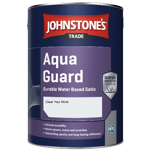 Aqua Guard Durable Water Based Satin - Clear Your Mind - 1ltr