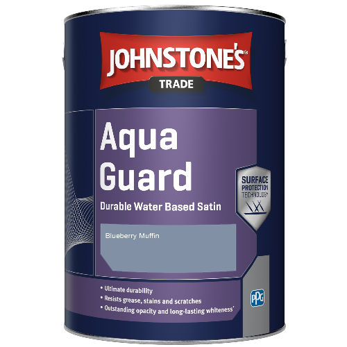 Aqua Guard Durable Water Based Satin - Blueberry Muffin - 1ltr