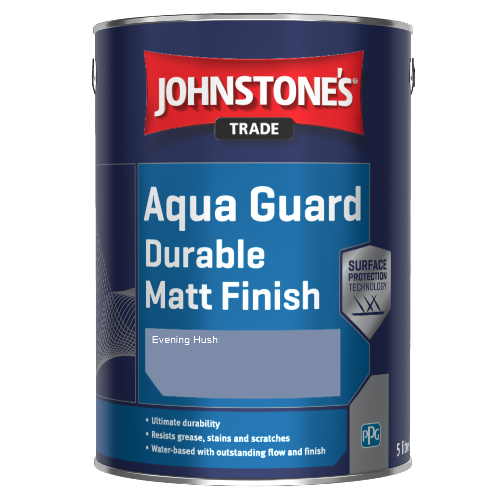Johnstone's Aqua Guard Durable Matt Finish - Evening Hush - 1ltr