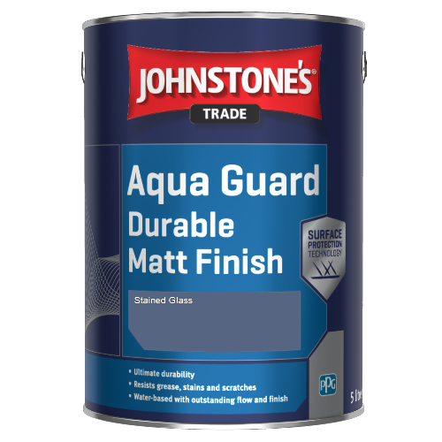 Johnstone's Aqua Guard Durable Matt Finish - Stained Glass - 1ltr