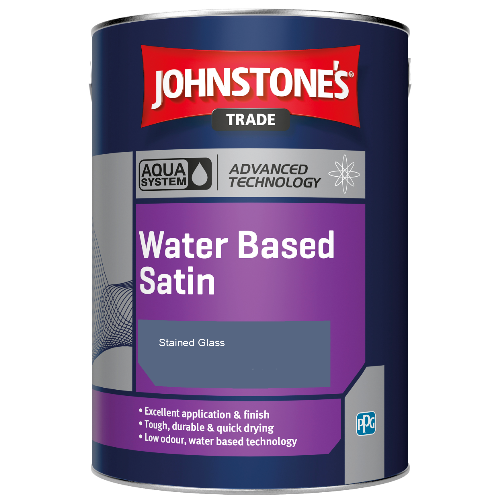 Johnstone's Aqua Water Based Satin finish paint - Stained Glass - 2.5ltr