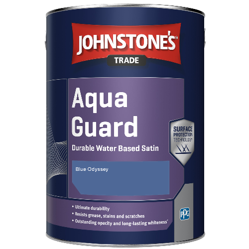 Aqua Guard Durable Water Based Satin - Blue Odyssey - 1ltr