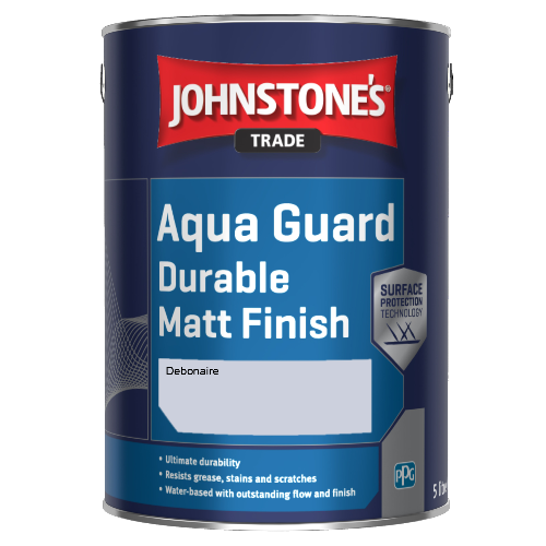 Johnstone's Aqua Guard Durable Matt Finish - Debonaire - 1ltr