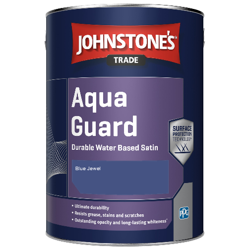Aqua Guard Durable Water Based Satin - Blue Jewel - 1ltr
