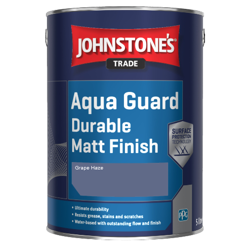 Johnstone's Aqua Guard Durable Matt Finish - Grape Haze - 1ltr