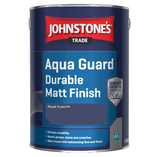 Johnstone's Aqua Guard Durable Matt Finish - Royal Hyacinth - 1ltr