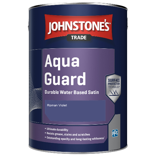 Aqua Guard Durable Water Based Satin - Roman Violet - 1ltr