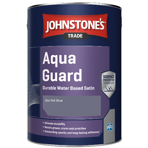 Aqua Guard Durable Water Based Satin - Old Mill Blue - 5ltr