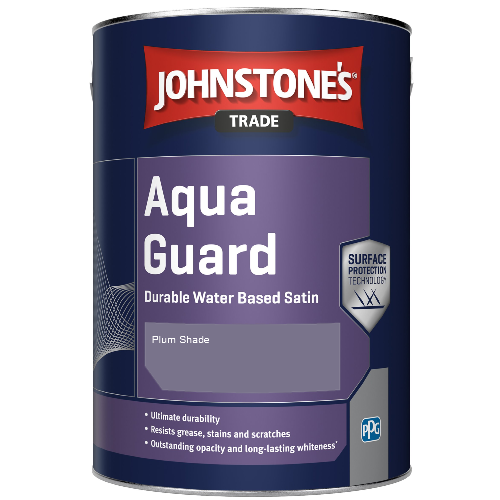 Aqua Guard Durable Water Based Satin - Plum Shade - 5ltr