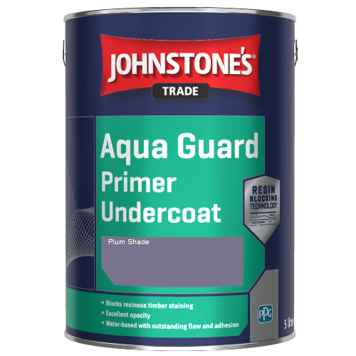 Aqua Guard Primer Undercoat - Plum Shade - 2.5ltr