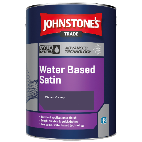 Johnstone's Aqua Water Based Satin finish paint - Distant Galaxy - 2.5ltr