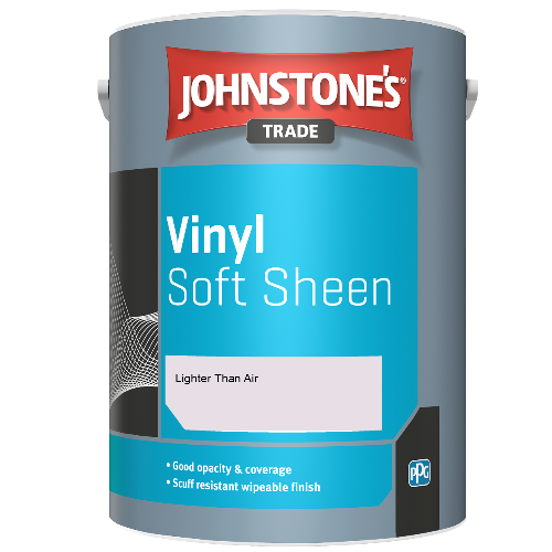 Johnstone's Trade Vinyl Soft Sheen emulsion paint - Lighter Than Air - 2.5ltr