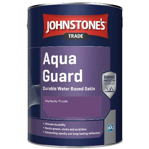 Aqua Guard Durable Water Based Satin - Perfectly Purple - 1ltr