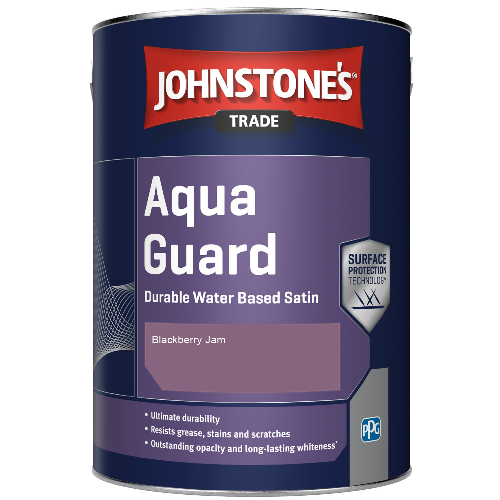 Aqua Guard Durable Water Based Satin - Blackberry Jam - 5ltr