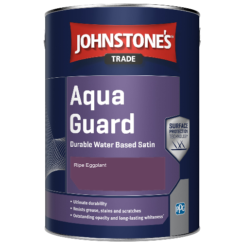 Aqua Guard Durable Water Based Satin - Ripe Eggplant - 1ltr
