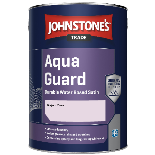Aqua Guard Durable Water Based Satin - Rajah Rose - 1ltr