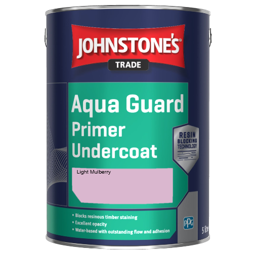 Aqua Guard Primer Undercoat - Light Mulberry - 1ltr