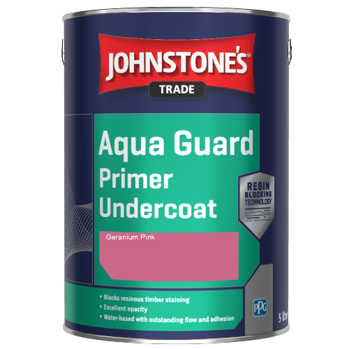 Aqua Guard Primer Undercoat - Geranium Pink - 1ltr