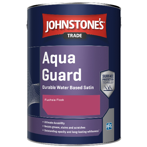 Aqua Guard Durable Water Based Satin - Fuchsia Flock - 1ltr