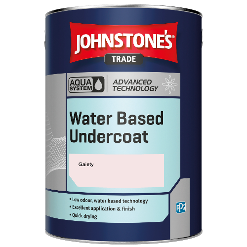 Johnstone's Aqua Water Based Undercoat paint - Gaiety - 1ltr