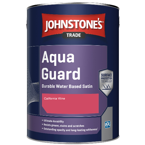 Aqua Guard Durable Water Based Satin - California Wine - 1ltr