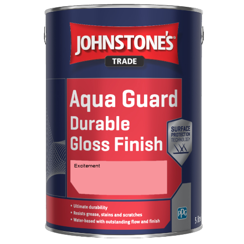 Johnstone's Aqua Guard Durable Gloss Finish - Excitement - 1ltr