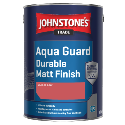 Johnstone's Aqua Guard Durable Matt Finish - Burned Leaf - 1ltr