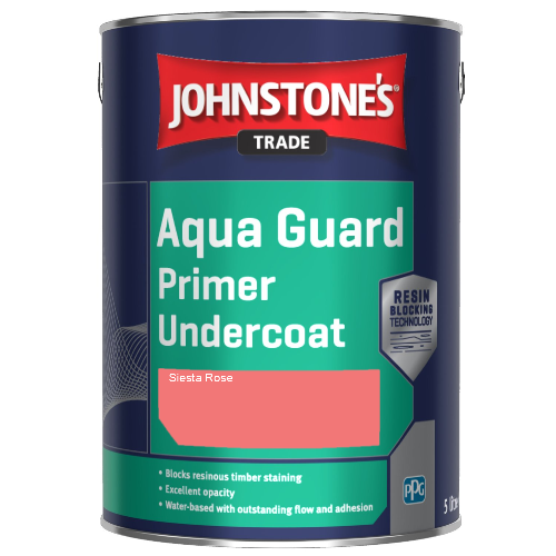 Aqua Guard Primer Undercoat - Siesta Rose - 1ltr