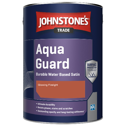 Aqua Guard Durable Water Based Satin - Glowing Firelight - 5ltr