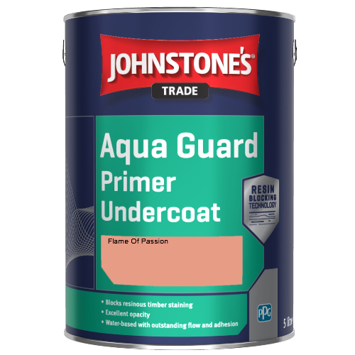 Aqua Guard Primer Undercoat - Flame Of Passion - 2.5ltr