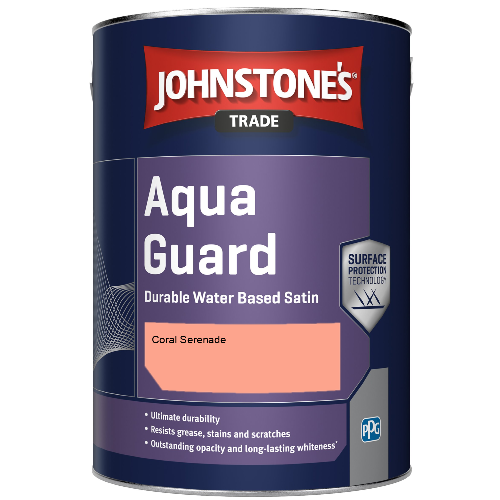 Aqua Guard Durable Water Based Satin - Coral Serenade - 1ltr