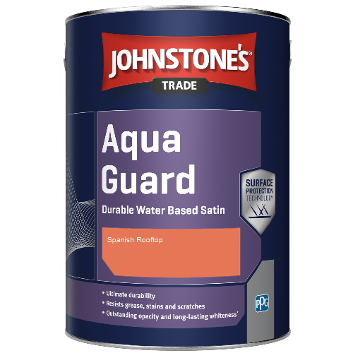 Aqua Guard Durable Water Based Satin - Spanish Rooftop - 1ltr