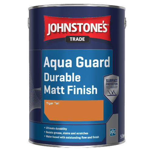 Johnstone's Aqua Guard Durable Matt Finish - Tiger Tail - 2.5ltr