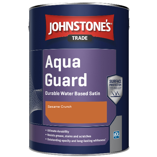 Aqua Guard Durable Water Based Satin - Sesame Crunch - 1ltr