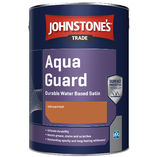 Aqua Guard Durable Water Based Satin - Mincemeat - 1ltr