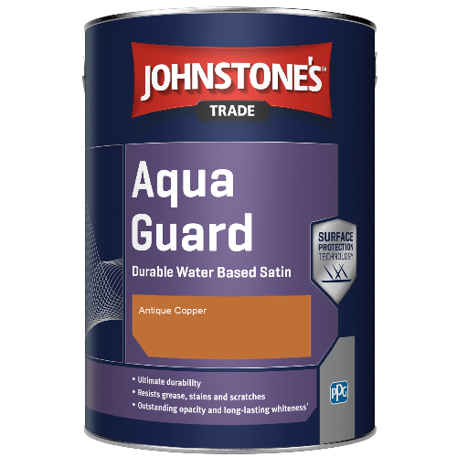 Aqua Guard Durable Water Based Satin - Antique Copper - 1ltr