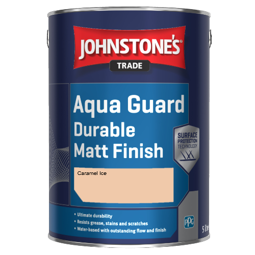 Johnstone's Aqua Guard Durable Matt Finish - Caramel Ice - 5ltr
