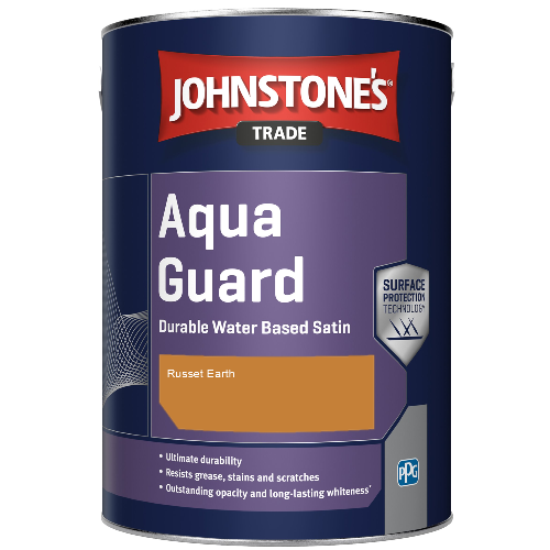 Aqua Guard Durable Water Based Satin - Russet Earth  - 1ltr