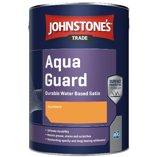 Aqua Guard Durable Water Based Satin - Sunblaze - 1ltr